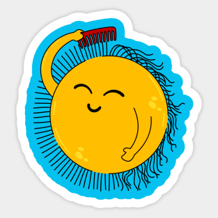 Sun and positivity Sticker